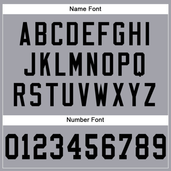 LightGray0011-3 Custom Light Gray Black Mesh Authentic Football Jersey