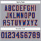 LightGray0018-3 Custom Light Gray Royal-Orange Mesh Authentic Football Jersey