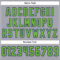 LightGray0019-3 Custom Light Gray Neon Green-Navy Mesh Authentic Football Jersey