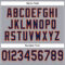 LightGray0020-3 Custom Light Gray Navy-Orange Mesh Authentic Football Jersey