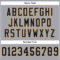 Custom Light Gray Navy-Gold Mesh Authentic Football Jersey