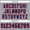 LightGray0026-3 Custom Light Gray Navy-Red Mesh Authentic Football Jersey