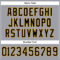 Custom Light Gray Black-Gold Mesh Authentic Football Jersey