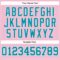 Custom Light Pink Teal-White Authentic Throwback Basketball Jersey