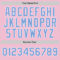 Custom Light Pink Light Blue-White Authentic Throwback Basketball Jersey