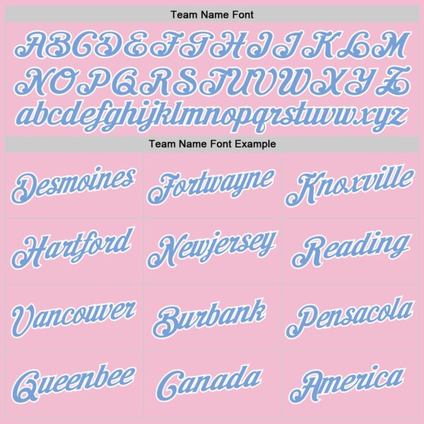 Custom Light Pink Light Blue-White Authentic Throwback Basketball Jersey