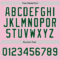 Custom Light Pink Green-White Authentic Throwback Basketball Jersey