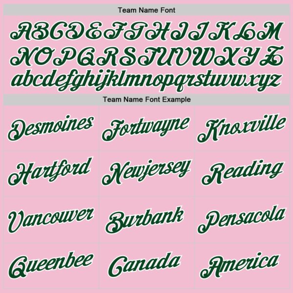 Custom Light Pink Green-White Authentic Throwback Basketball Jersey