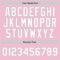 Custom Light Pink White-Gray Authentic Throwback Basketball Jersey