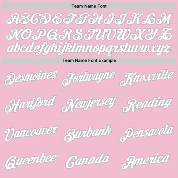 Custom Light Pink White-Gray Authentic Throwback Basketball Jersey