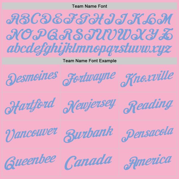 Custom Light Pink Light Blue-White Authentic Throwback Basketball Jersey