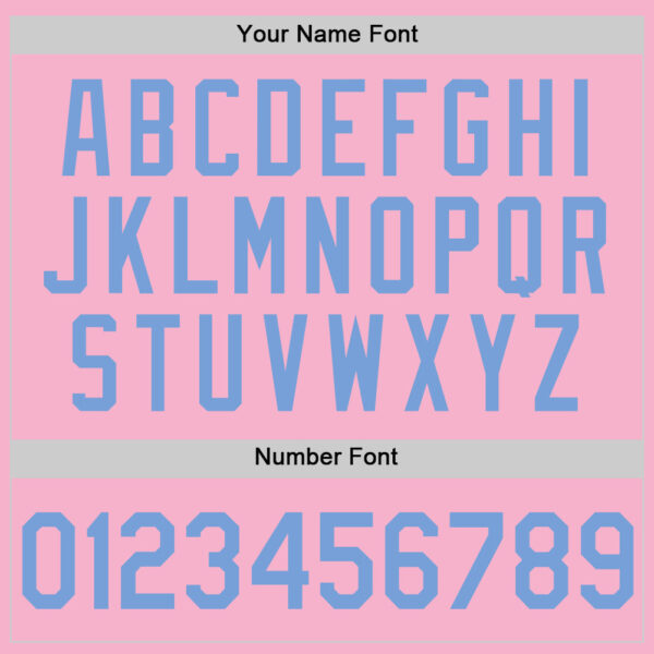 Custom Light Pink Light Blue-White Authentic Throwback Basketball Jersey