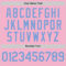 Custom Light Pink Light Blue-White Authentic Throwback Basketball Jersey