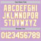 Custom Light Purple White-Yellow Authentic Baseball Jersey