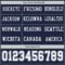Custom Navy White Long Sleeve Authentic Football Jersey