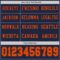 LongSleeve0549-2 Custom Navy Orange Long Sleeve Authentic Football Jersey