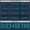 Custom Navy Teal Long Sleeve Authentic Football Jersey