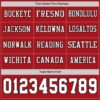 Custom Red White Gray-Black Long Sleeve Authentic Football Jersey