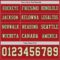 Custom Red Cream-Green Long Sleeve Authentic Football Jersey