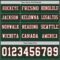 LongSleeve0622-2 Custom Green White-Red Long Sleeve Authentic Football Jersey