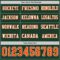 LongSleeve0623-2 Custom Green Orange-White Long Sleeve Authentic Football Jersey