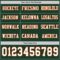 LongSleeve0624-2 Custom Green White-Orange Long Sleeve Authentic Football Jersey