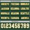 LongSleeve0628-2 Custom Green White-Gold Long Sleeve Authentic Football Jersey