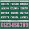 LongSleeve0649-2 Custom Kelly Green Pink-White Long Sleeve Authentic Football Jersey