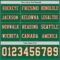 LongSleeve0658-2 Custom Kelly Green Cream-Red Long Sleeve Authentic Football Jersey
