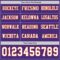 LongSleeve0667-2 Custom Purple White-Orange Long Sleeve Authentic Football Jersey