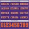 Custom Purple Orange-Gray Long Sleeve Authentic Football Jersey