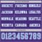 LongSleeve0685-2 Custom Purple Light Blue-White Long Sleeve Authentic Football Jersey