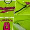 Custom Neon Green Pink-Navy Authentic Baseball Jersey