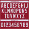 Custom Maroon White V-Neck Basketball Jersey