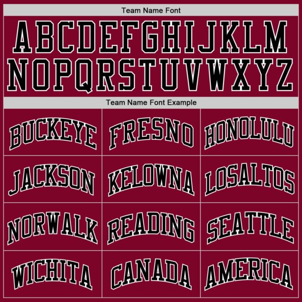 Custom Maroon Black-White Authentic Throwback Basketball Jersey