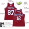 Custom Maroon White-Royal Authentic Throwback Basketball Jersey