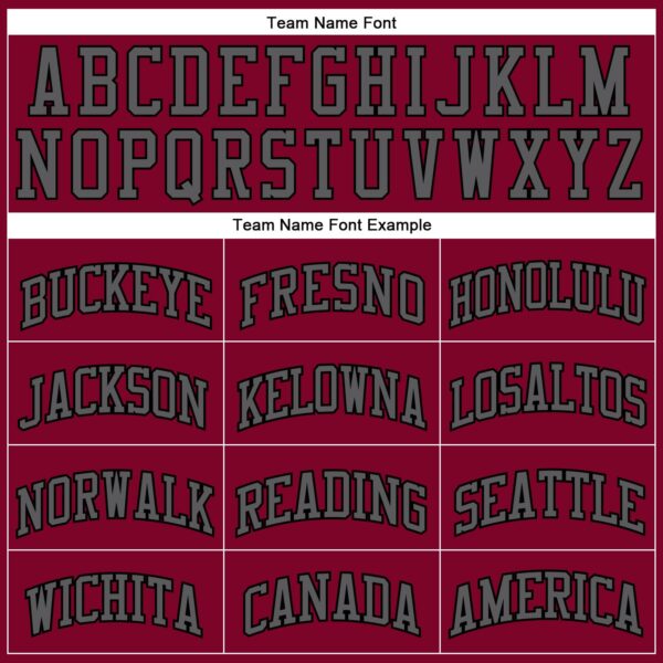 Custom Maroon Steel Gray-Black Authentic Throwback Basketball Jersey