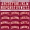 Custom Maroon White-Orange Authentic Throwback Basketball Jersey