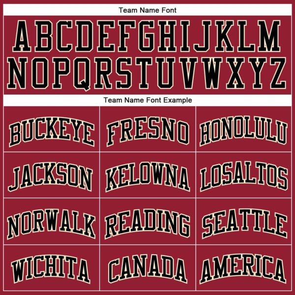 Custom Maroon White Pinstripe Black-Cream Authentic Basketball Jersey