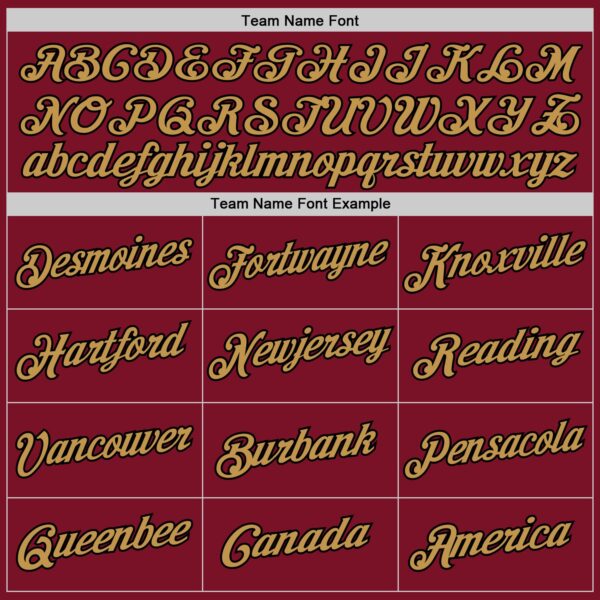 Custom Maroon Black-Old Gold Authentic Throwback Basketball Jersey