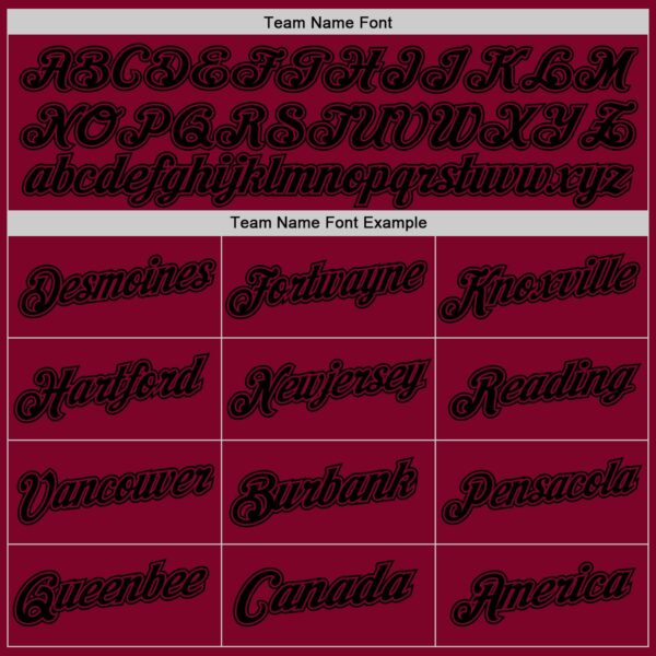 Custom Maroon Black Authentic Throwback Basketball Jersey