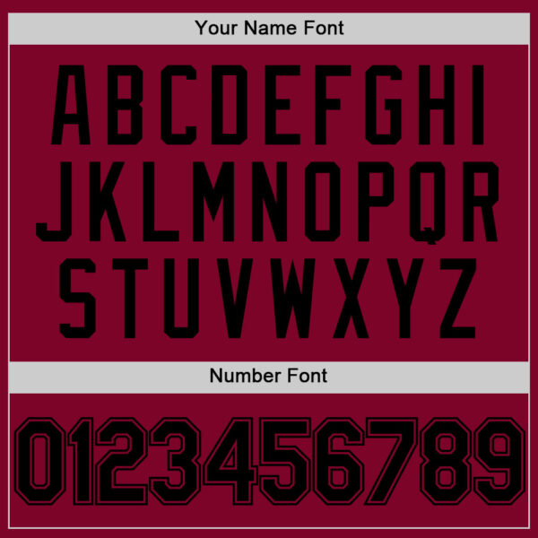 Custom Maroon Black Authentic Throwback Basketball Jersey