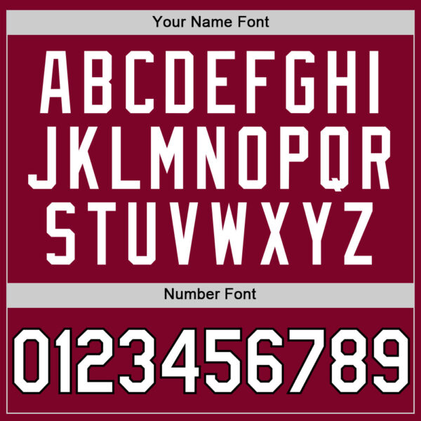 Custom Maroon White-Black Authentic Throwback Basketball Jersey