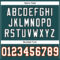 MidnightGreen0015-3 Custom Midnight Green White-Orange Mesh Authentic Football Jersey