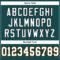 MidnightGreen0020-3 Custom Midnight Green White-Old Gold Mesh Authentic Football Jersey