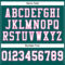 MidnightGreen0041-3 Custom Midnight Green White-Pink Mesh Authentic Football Jersey