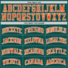 Custom Midnight Green Orange-White Authentic Basketball Jersey