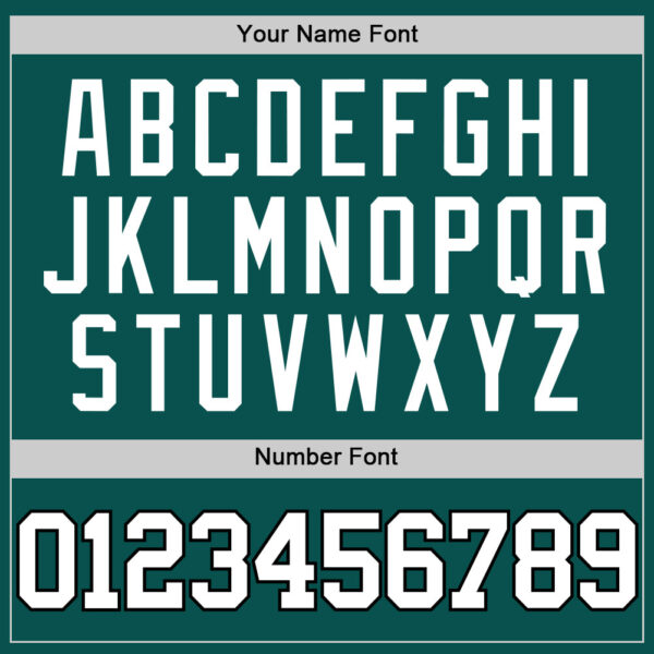 Custom Midnight Green White-Black Authentic Basketball Jersey