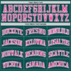 Custom Midnight Green Pink-White Authentic Basketball Jersey