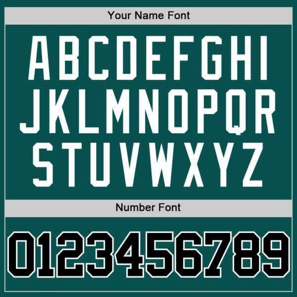 Custom Midnight Green Black-White Authentic Basketball Jersey